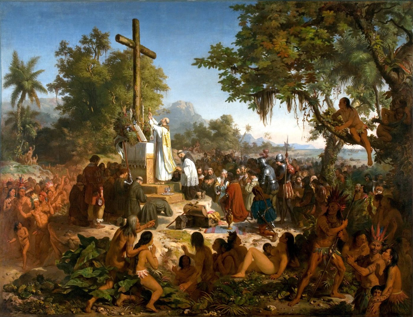 A Primeira Missa no Brasil